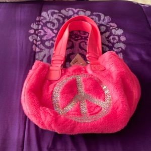 Justice pink bag